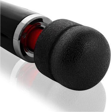 Вібратор для жінок BuyAndFeelGood з 20 рівнями інтенсивності - секс-іграшка для жінок та пар, масажер, Magic Wand, чорний, з сумкою