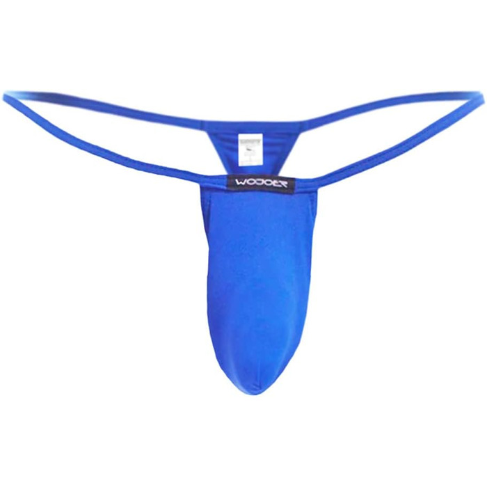 WOJOER Beun Basic: чоловічі труси-шорти (сліп) з натуральним пуш-ап ефектом, для пляжу та повсякденного носіння, Royalblau (S)