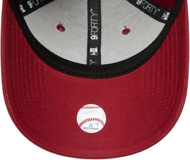 Кепка New Era New York Yankees League Essential 9forty Snapback, червона, універсальний розмір
