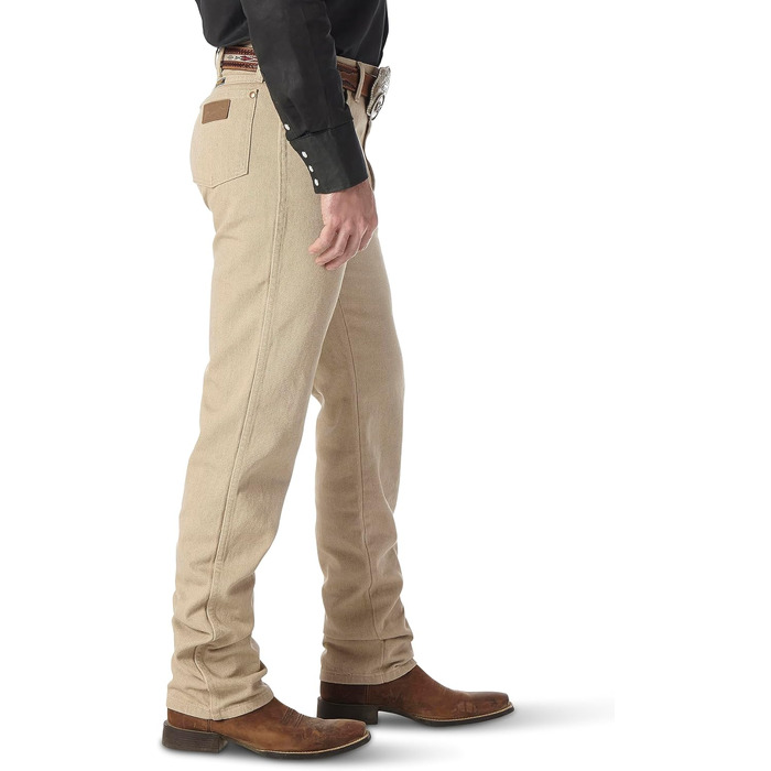 Чоловічі джинси Wrangler Greensboro Regular Straight Fit, колір Whispered Wash Tan, 40W / 36L