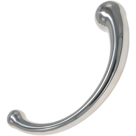 Анальний масажер Jomyu з нержавіючої сталі з подвійним наконечником для масажу простати (G-точка) - BDSM іграшка для чоловіків та жінок