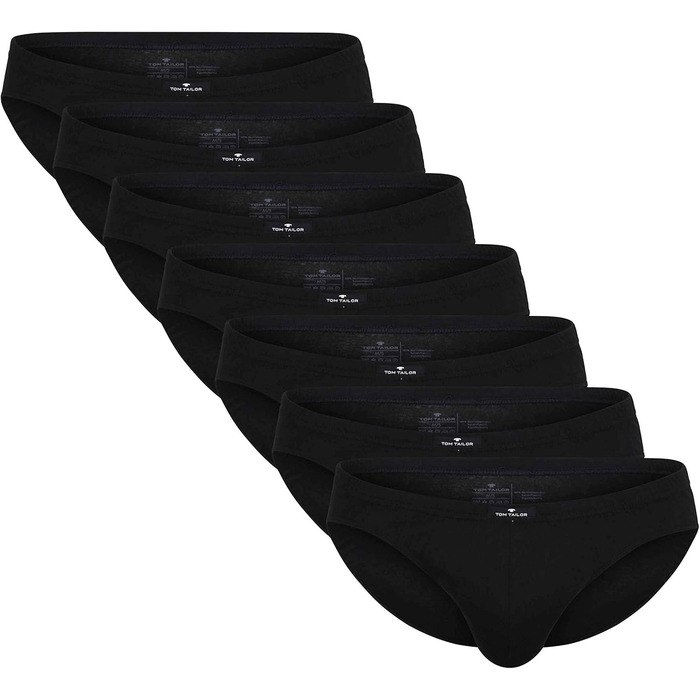 Сліпи TOM TAILOR для чоловіків | 7 шт. бавовна, чорний