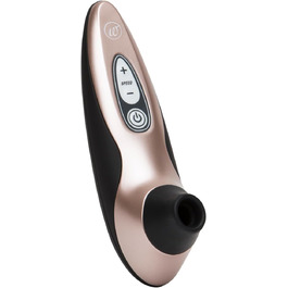 Womanizer Pro 40 - вібратор для клітора, жіночий - 6 рівнів інтенсивності, тихий, вологостійкий, рожеве золото