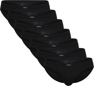 Сліпи TOM TAILOR для чоловіків | 7 шт. бавовна, чорний