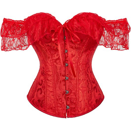 Жіночий корсет-бра для карнавалу, клубного одягу, ліловий, ретро-стиль, розмір 3XL