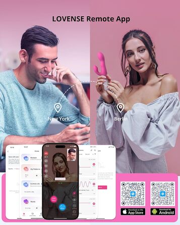 LOVENSE Nora Bluetooth вібратор-кліторальний кролик з керуванням через додаток, для жінок, стимулятор клітора та G-точки, необмежені налаштування вібрації