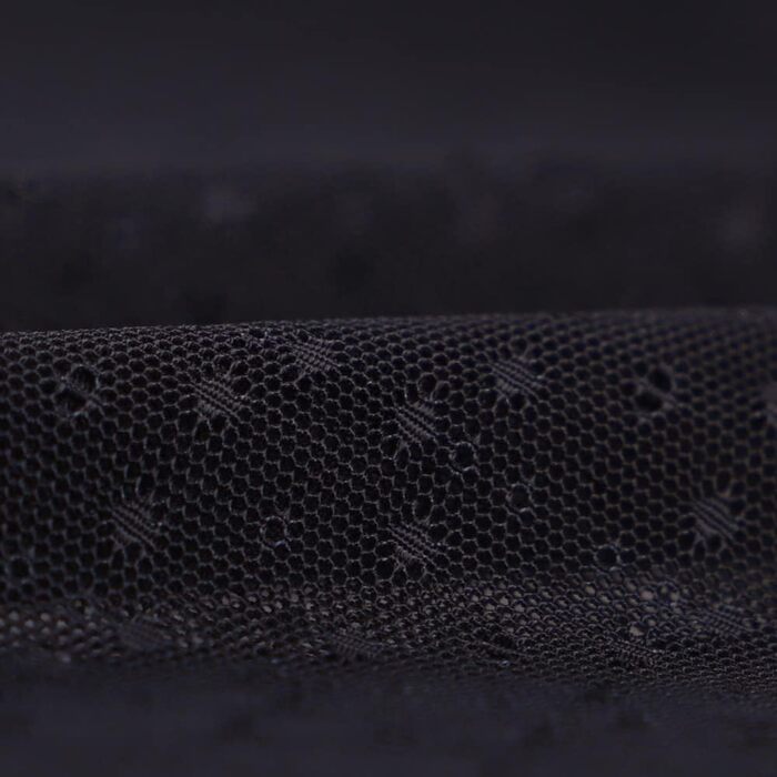 Чоловіча футболка з сітчастою тканиною та рифленим візерунком, спортивна, для фітнесу, чорна (M)