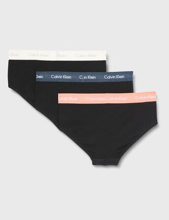 Труси боксер Calvin Klein (3 шт. в упаковці) – чоловіча білизна, чорний, кораловий, білий
