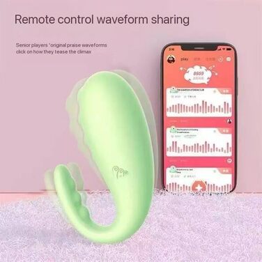 Вібраційний Яйце-масажер для жінок LZYLWC з пульт дистанційного керування, стимулятор клітора, G-точка, анальний вібратор, парна іграшка