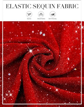 Сукня Bbonlinedress з паєтками: елегантна максі, червона, для вечірок та свят