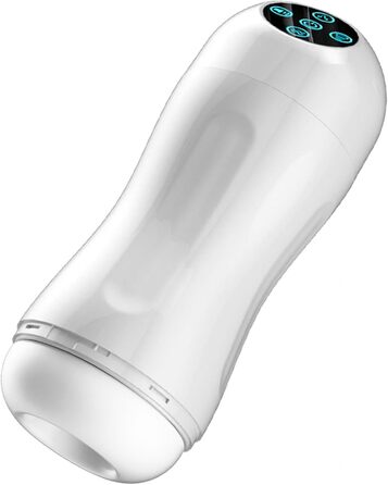 Електричний масажер для чоловіків з 4 режимами, нагріванням та 6 перистальтичними режимами