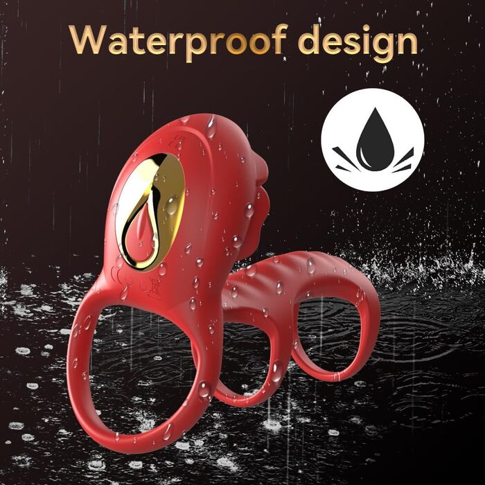 Вібратор для чоловіків, кільце для статевого члена з пультом керування, 9 режимів, силікон