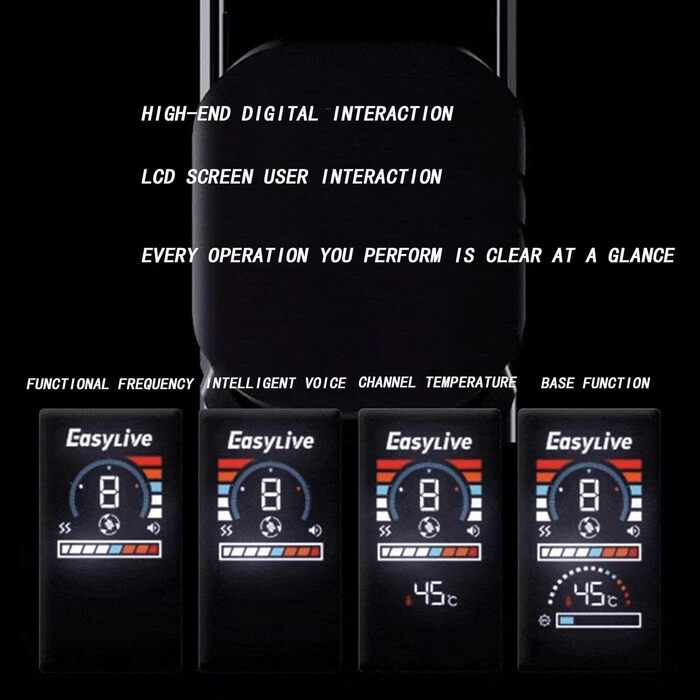 Електричний мастурбатор для чоловіків з 8 рівнями телескопічності та 5 режимами вібрації - ABS+PC+Гума+TPE