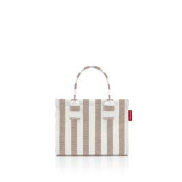 Жіноча сумка-кросбоді reisenthel daily shopper XS прямокутна, колір Summerstripes Coffee