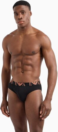 Труси чоловічі Emporio Armani (3 шт. в упаковці) (L, чорний)