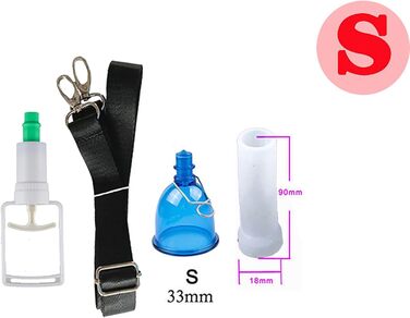 Набір для тренування пеніса Penispumpe Pus Set: ефективне збільшення та подовження, вакуумна помпа для чоловіків