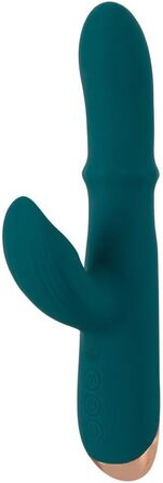 Вібратор You2Toys Thumping Rabbit, Зелений, 12.4 см