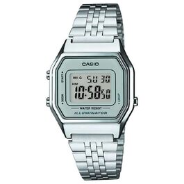 Жіночий наручний годинник Casio Collection Retro LA680WEA сріблястий