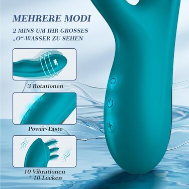 Вібратор дилда для пар, набір вібраторів для жінок G-точка, кліторальний стимулятор з 9 режимів вібрації, 23 см, сексуальні іграшки