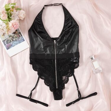 Сексуальна спідниця-комбінезон SRZYJ, комплект нижньої білизни, білий (чорний, S)