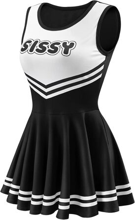 Чорний боді-міні з безрукавною конструкцією LittleForBig, XXL, для дорослих