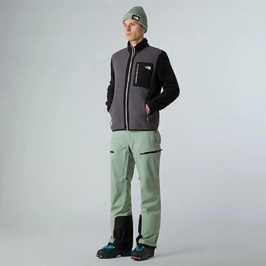 Чоловіча флісова куртка The North Face Yumiori на блискавці, Anthracite Grey/Tnf Blue, розмір M