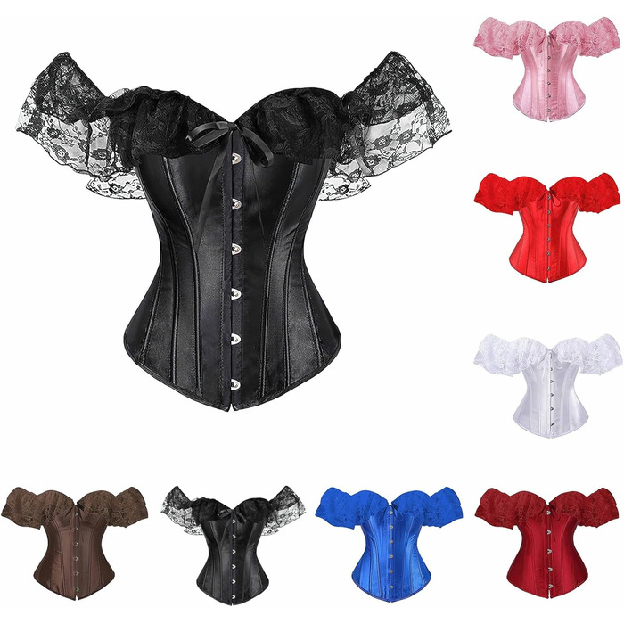 Жіночий корсет-ліф для карнавалу та клубної моди, ліла, 3XL