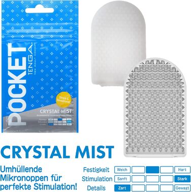 Набір мастурбаційних іграшок Pocket Tenga Series (Wave Line, Click Ball, Block Edge, Hexa-Brick, Crystal Mist, Spark Beads)