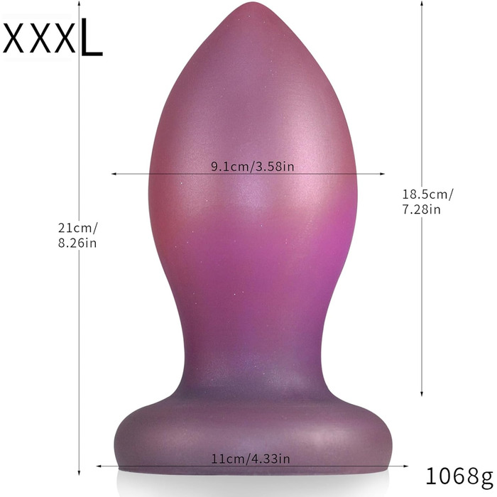 Анальний плаг GeRRiT з силікону, 6 розмірів, форма яйця, з присоском, для стимуляції простати, аналплаг, для чоловіків, жінок, пар