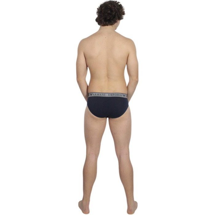 Слип Emporio Armani (2 шт.) (XL, Колір: Морський/Морський)