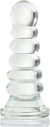 Анальні кульки зі скла OnundOn - великі, діаметр 8 см - іграшки для пар