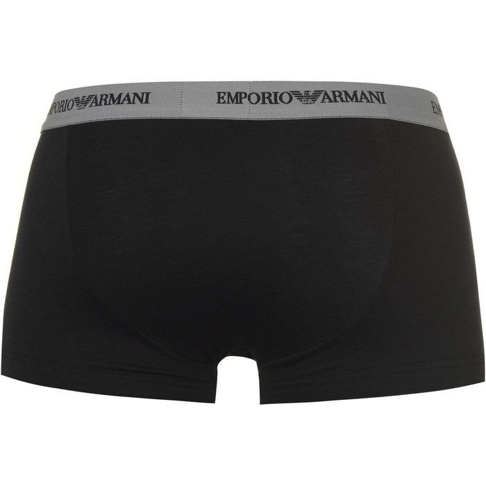 Труси чоловічі Eporio Arani Essential Core Logoband 2 шт. Білий/Морський (XXL, Чорний)