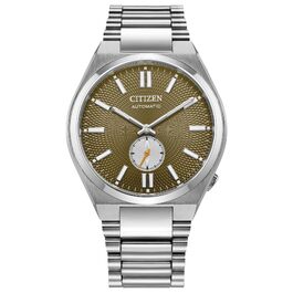 Чоловічий наручний годинник Citizen Analog Automatik (32027967) коричневого кольору