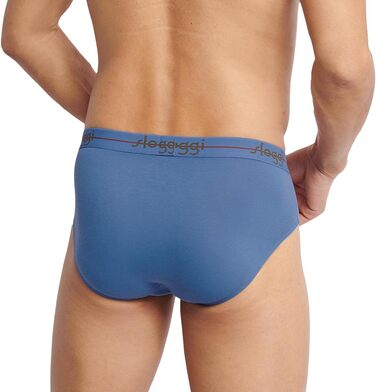 Sloggi 6 шт. чоловіча труси Start - труси-сліп, бавовна, дихаюча тканина (L, синій/зелений)