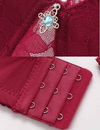 3 шт. Комплект класичних мереживних бюстгальтерів BHS для жінок з кісточками, спортивний пуш-ап, регульований бюст, комфортний, безшовний, з підкладкою, сексуальний, для тренувань, сну, нижня білизна, 80B