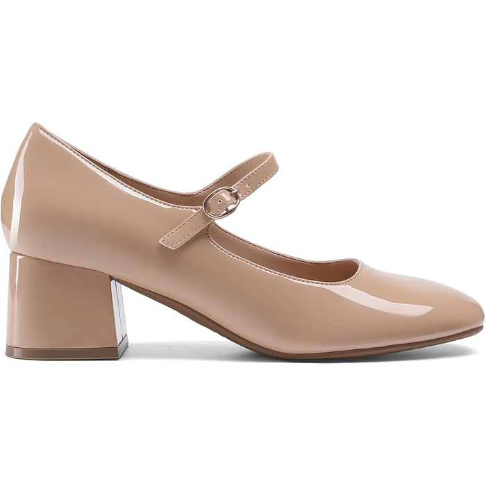 Жіночі туфлі-човники DREAM PAIRS із закритим носком, бежеві (розмір 38.5 EU)