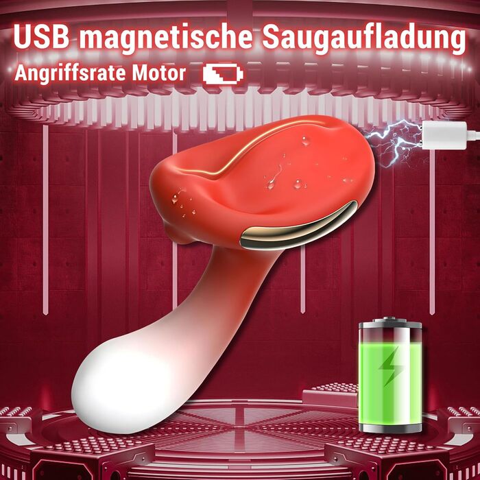 Вібратор G-Punkt TYDAY: міні-вібратор для жінок з 10 режимами. Стимулятор клітора. Іграшка для дорослих.