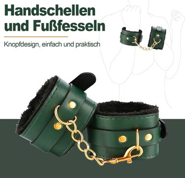 Набір для БДСМ для пар: 13 предметів (наручники, фетіш-аксесуари)