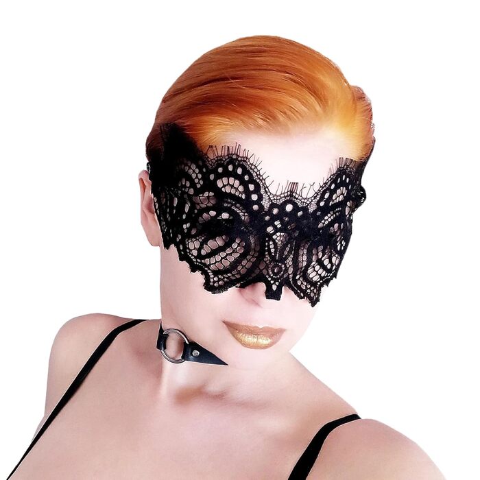 Чорна мереживна маска для жінок з блакитними стразами – венеціанська маска для маскараду, карнавалу, Хелловіну, вечірки, Фашинг, бал-маскарад, ручна робота, елегантна маска для очей (графіт)