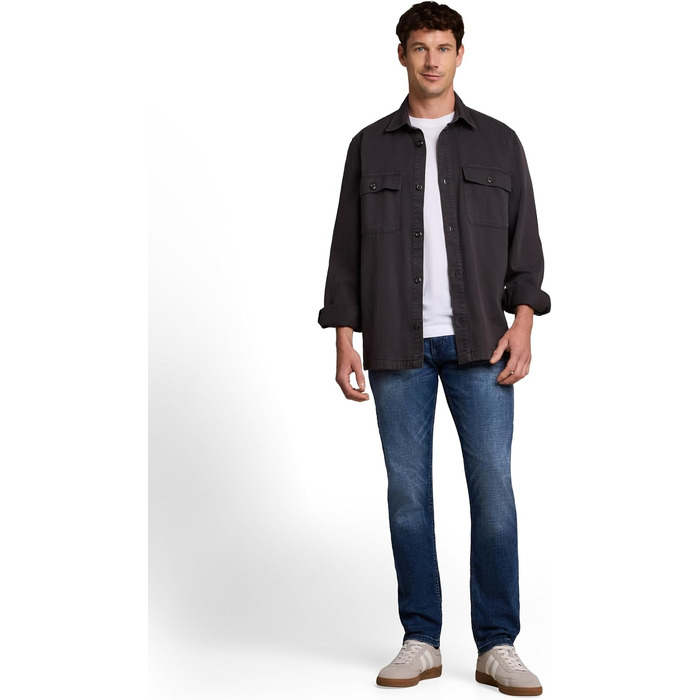 Чоловічі джинси Tom Tailor TTJOSH Regular Slim, темно-блакитні (Dark Stone Blue), розмір 34W/30L, вживані