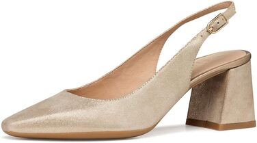 Жіночі туфлі-човники Geox D Giselda CPump, світло-золотисті, розмір 37 EU