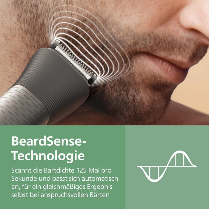 Універсальний тример Philips Multigroom Series 7000 MG7961/15 17-в-1 для обличчя, волосся та тіла, металеві леза, 26 налаштувань довжини (0,5-20 мм)