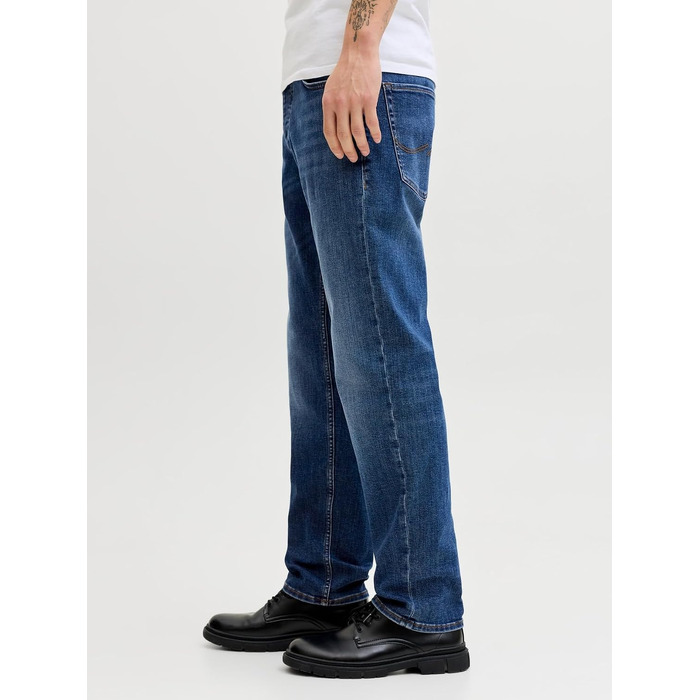 Чоловічі джинси Jack & Jones JJIMIKE Tapered Fit синього кольору, модель JJORIGINAL ST 172 NOOS