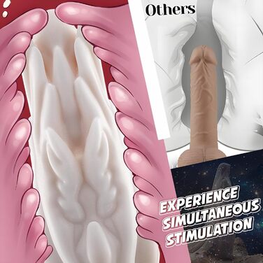 Реалістичний мастурбатор для чоловіків VIRGO'S THRONE - мастурбатор з анатомічною формою, великий анальний секс-іграшка для чоловіків, універсальний розмір (M, Ангел)