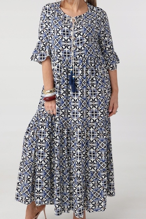 Сукня FEMIMODA в стилі бохо maxi для роботи, розмір 44/46