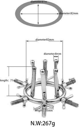 Анальний дилататор для жінок та чоловіків: металевий, для анального сексу, спекулум, розширювач ануса