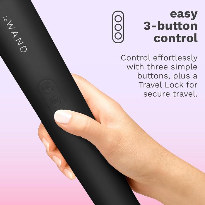 Le Wand Black - професійний феном для волосся, 1465 г