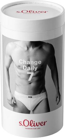 Чоловіча білизна s.Oliver (7 шт. в упаковці) XXL білий