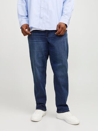 Чоловічі джинси Jack & Jones JJIGLENN Original CB 815 NOOS, синій денім, 34W / 32L