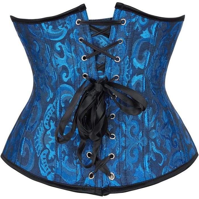 Корсет для фігури KUOSE для жінок, корсет-формувач, корсет для живота, великі розміри (30-32, темно-синій)